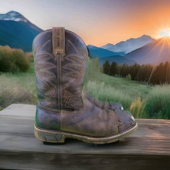 Red Wing Shoes Other - ✅Red Wing Irish Setter 83912 Western Leather Steel Toe Work/Cowboy Boots Mens 10